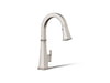 KOHLER K-23832 Riff Touchless pull-down kitchen sink faucet with three-function sprayhead, vibrant stainless