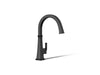 KOHLER K-23833 Riff Single-handle bar sink faucet, matte black