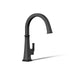 KOHLER K-23833 Riff Single-handle bar sink faucet, matte black - view 4