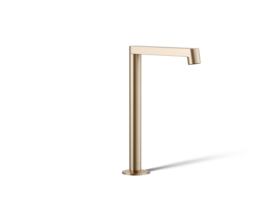 KOHLER K-23887 Components Bathroom sink faucet spout with Row design, 1.2 gpm