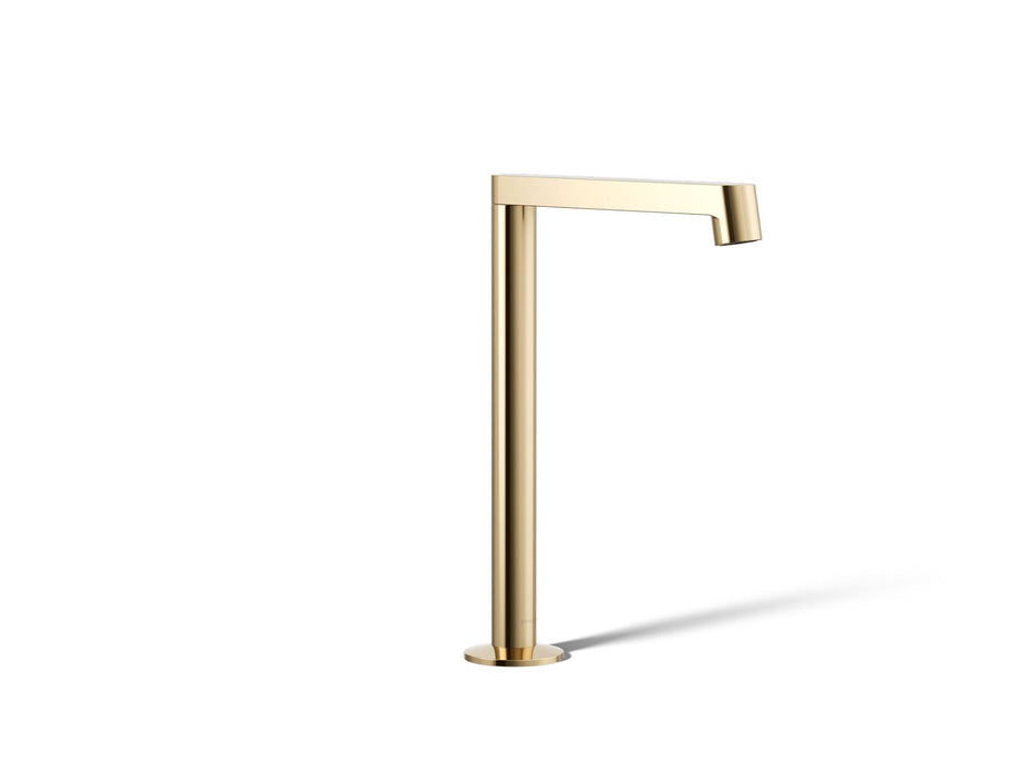 KOHLER K-23887 Components Bathroom sink faucet spout with Row design, 1.2 gpm