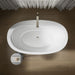KOHLER K-24001-0 K-24001 Sunstruck 60" x 34" Freestanding Bath with Straight Shroud, white - view 5