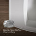 KOHLER K-24050-8 Kelston 23-3/4" rectangular pedestal bathroom sink, white - view 2