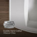 KOHLER K-24051-8 Kelston 23-3/4" rectangular pedestal bathroom sink, white - view 2