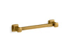 KOHLER K-24436 Riff 7" cabinet pull, vibrant brushed moderne brass
