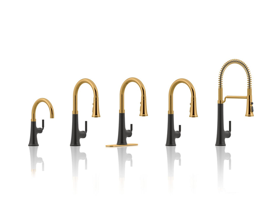 KOHLER K-24461 Tone Three-hole kitchen faucet escutcheon