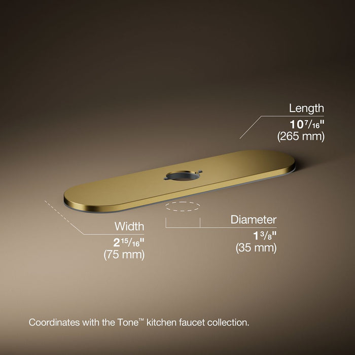 3/4 view of product with dimensions