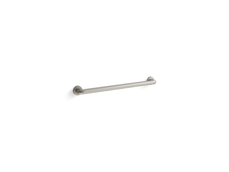 KOHLER K-24550 Kumin 24" grab bar, vibrant brushed nickel