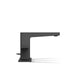 KOHLER K-24857-4 Honesty Widespread bathroom sink faucet, 0.5 gpm, matte black - view 3