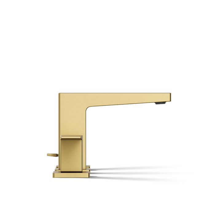 KOHLER K-24857-4 Honesty Widespread bathroom sink faucet, 0.5 gpm, vibrant brushed moderne brass - view 3