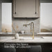 KOHLER K-24982 Purist Semi-professional kitchen sink faucet with three-function sprayhead, vibrant french gold - view 2