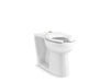 KOHLER K-25042-SS Modflex Flushometer bowl with top spud, white
