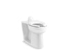 KOHLER K-25044-SS Modflex Floor-mounted rear spud flushometer bowl, white