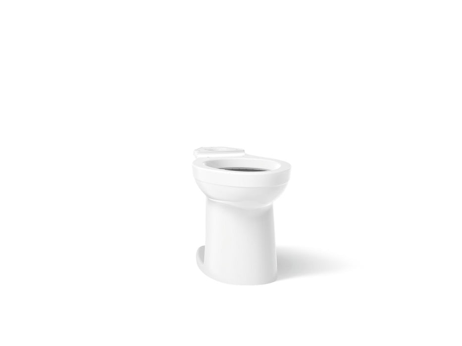 KOHLER K-25076-SS Kingston Elongated toilet bowl, white