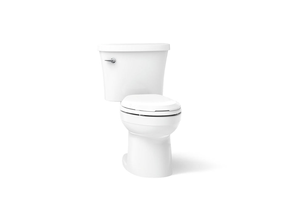 KOHLER K-25087 Kingston Two-piece elongated toilet, 1.28 gpf