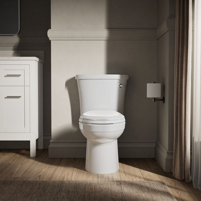 KOHLER K-25087-RA Kingston Two-piece elongated toilet, 1.28 gpf