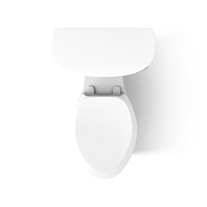 KOHLER K-25087-SSRA Kingston Two-piece elongated toilet, 1.28 gpf, white - view 4