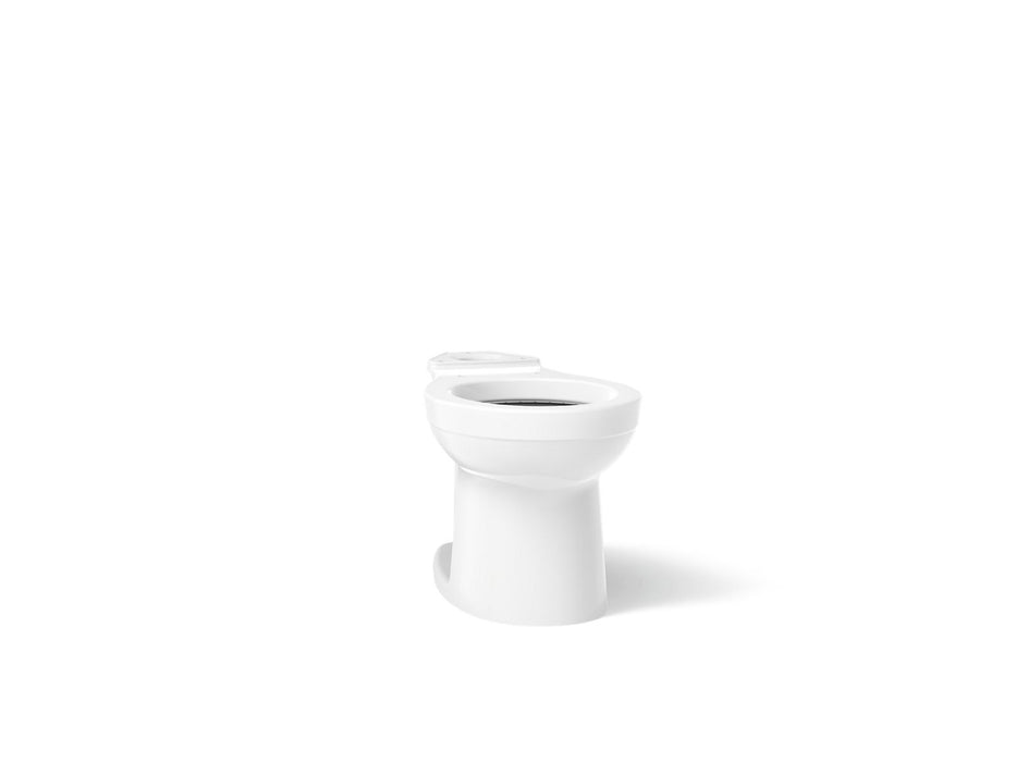KOHLER K-25096-SS Kingston Round-front toilet bowl, white