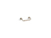 KOHLER K-25154 Artifacts 12" grab bar, vibrant brushed bronze