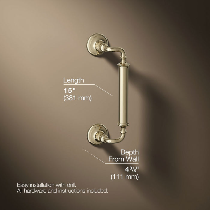 3/4 view of product with dimensions