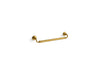 KOHLER K-25156 Artifacts 24" grab bar, vibrant brushed moderne brass