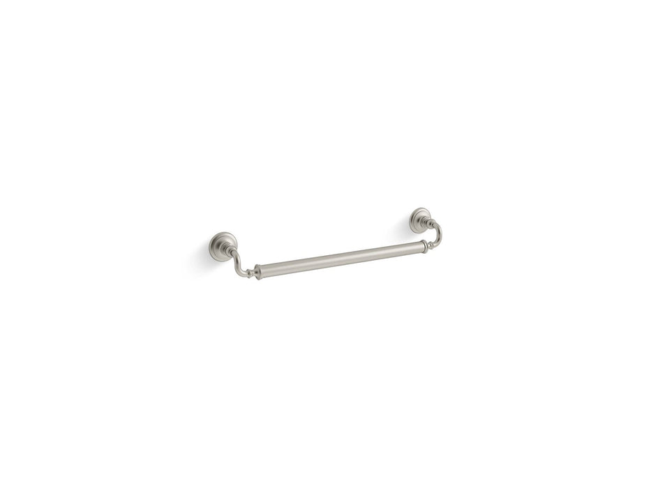 KOHLER K-25156 Artifacts 24" grab bar, vibrant brushed nickel