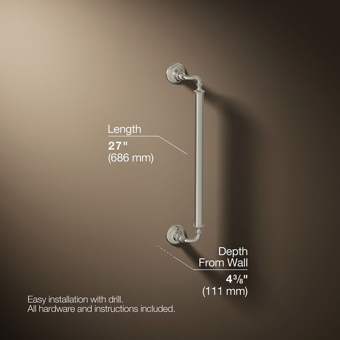 3/4 view of product with dimensions