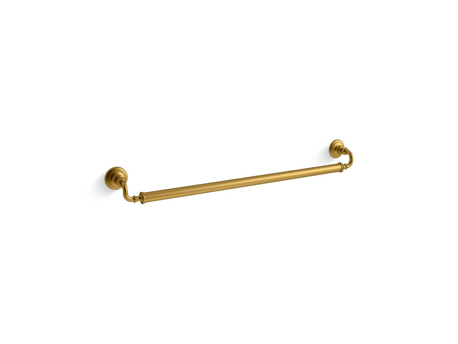 KOHLER K-25157 Artifacts 36" grab bar, vibrant brushed moderne brass