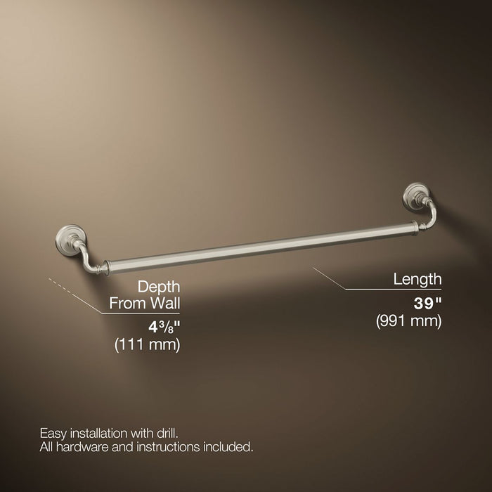 3/4 view of product with dimensions