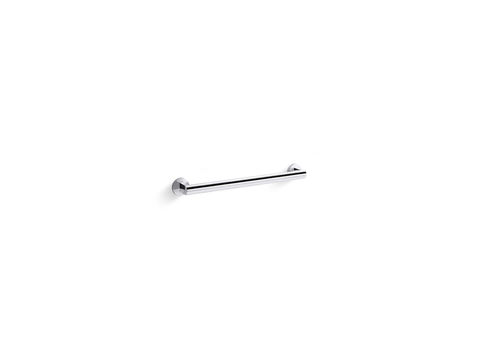 KOHLER K-25160 Components 18" grab bar, polished chrome