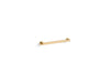 KOHLER K-25160 Components 18" grab bar, vibrant brushed moderne brass