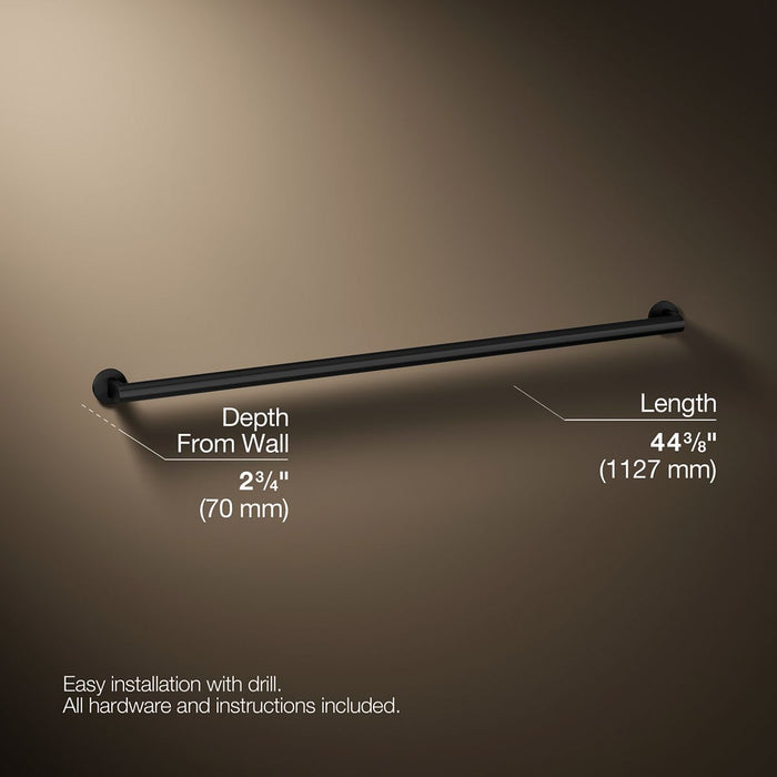 3/4 view of product with dimensions