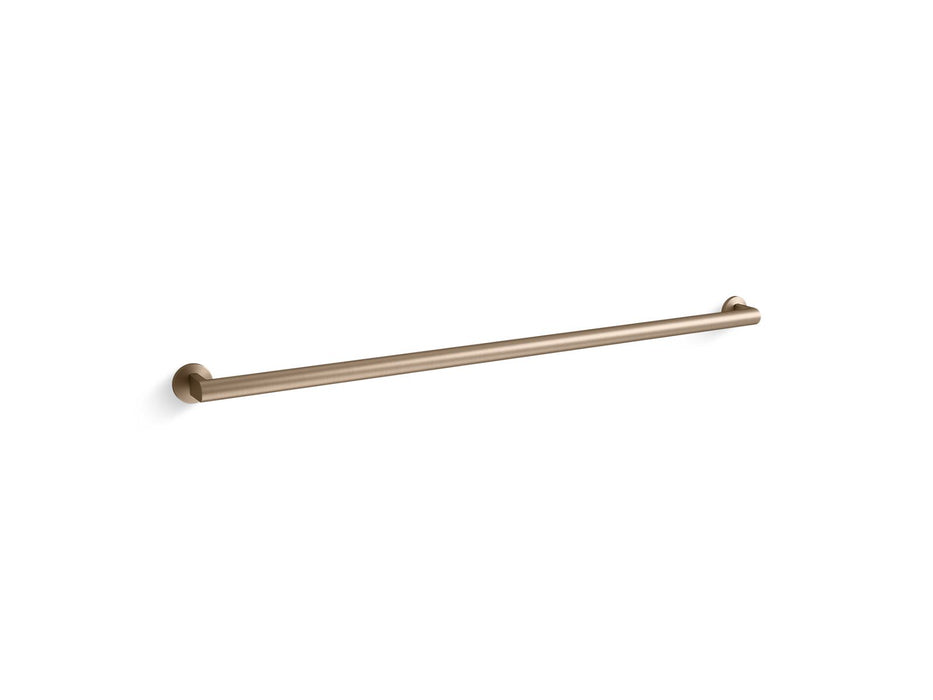 KOHLER K-25162 Components 42" grab bar, vibrant brushed bronze
