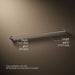 3/4 view of product with dimensions