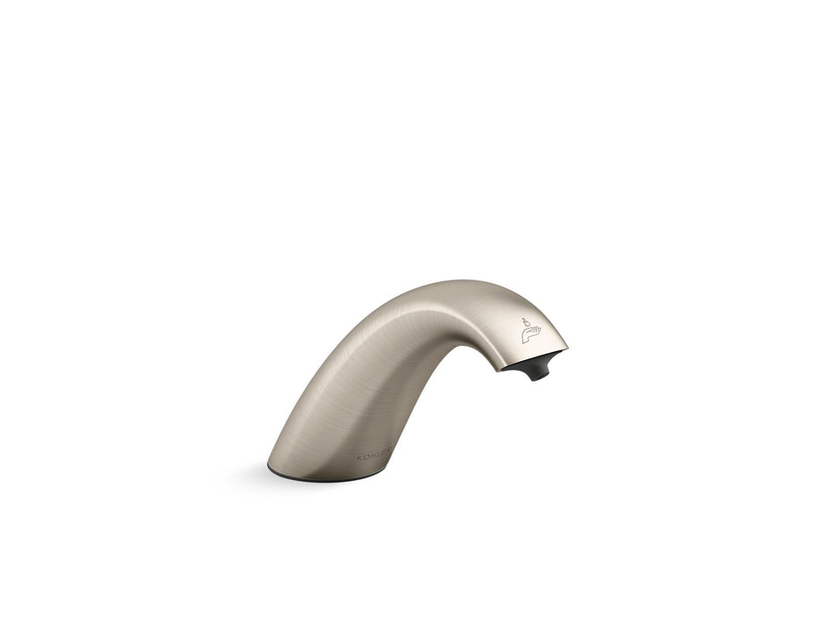 KOHLER K-25194 Curve Touchless foaming soap dispenser, DC-powered, vibrant brushed nickel