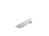 KOHLER K-25196 Angle Touchless foaming soap dispenser, AC-powered, polished chrome