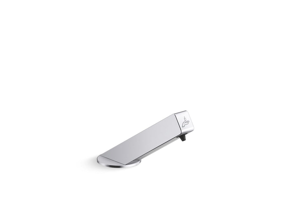 KOHLER K-25196 Angle Touchless foaming soap dispenser, AC-powered, polished chrome