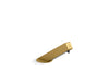 KOHLER K-25196 Angle Touchless foaming soap dispenser, AC-powered, vibrant brushed moderne brass