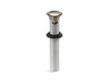 KOHLER K-25322 Clicker drain with overflow, vibrant brushed bronze