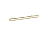 KOHLER K-25498 Purist 5" cabinet pull, vibrant french gold