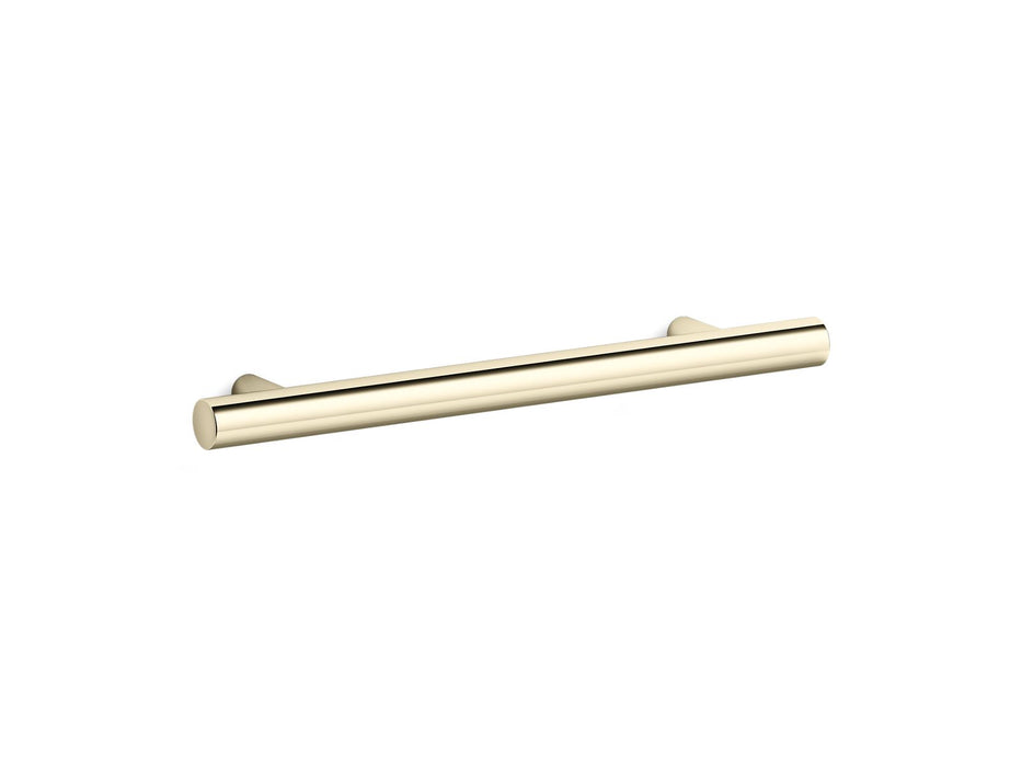 KOHLER K-25498 Purist 5" cabinet pull, vibrant french gold