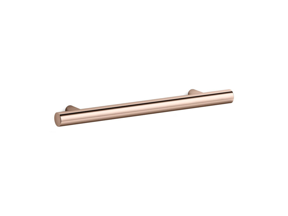 KOHLER K-25498 Purist 5" cabinet pull, vibrant rose gold