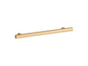 KOHLER K-25499 Purist 7" cabinet pull, vibrant moderne brushed gold