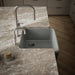 KOHLER K-25766 Ironridge 28" undermount single-bowl farmhouse kitchen sink, thunder grey - view 3