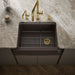 KOHLER K-25787 Cairn 29-11/16" undermount single-bowl farmhouse kitchen sink, matte brown - view 4