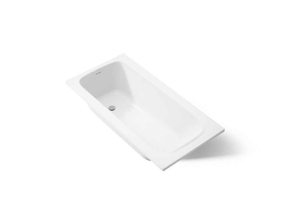 KOHLER K-25830 Avec 60" x 30" drop-in bath, white