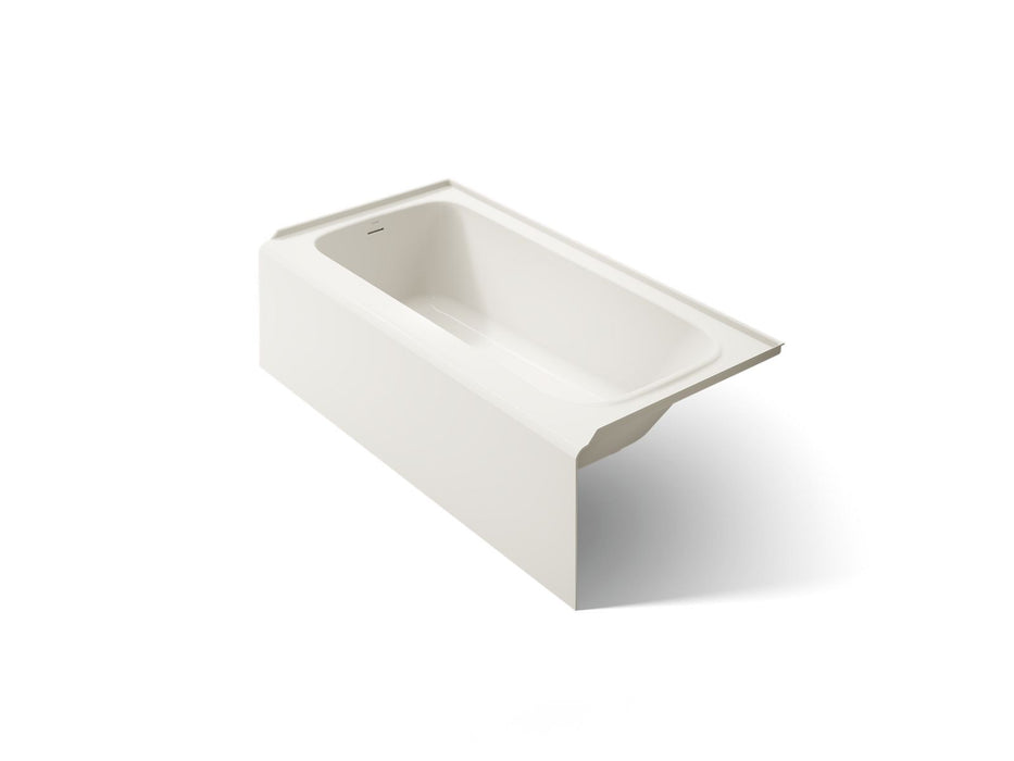 KOHLER K-25830-LA Avec 60" x 30" alcove bath, left drain, biscuit
