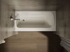 KOHLER K-25830-LA Avec 60" x 30" alcove bath, left drain, biscuit - view 5