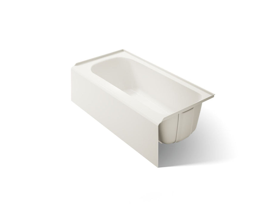 KOHLER K-25830-RA Avec 60" x 30" alcove bath, right drain, biscuit