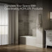 KOHLER K-25830-RA Avec 60" x 30" alcove bath, right drain, biscuit - view 3